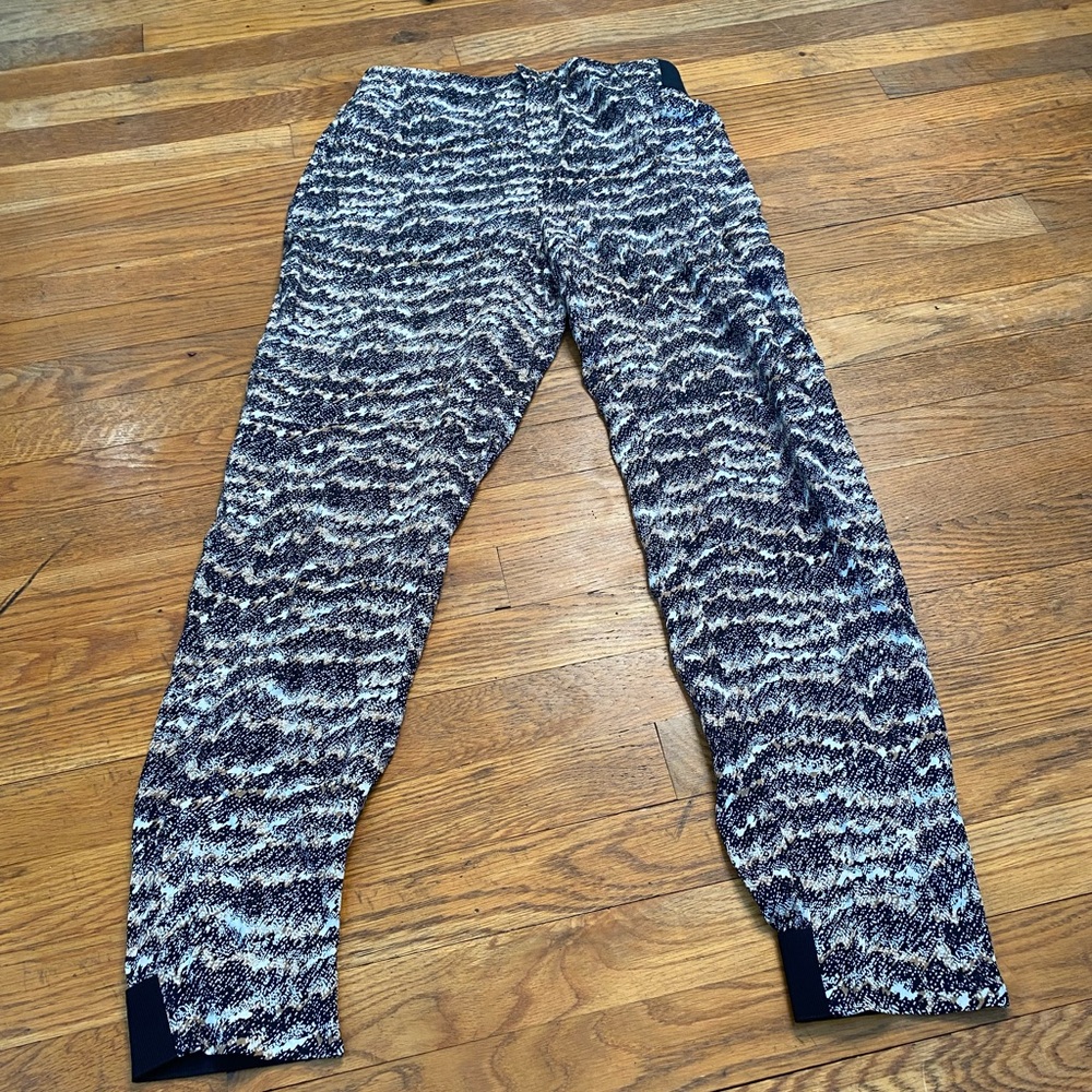 Rag & Bone Patterned Lightweight Jogger Pants – Size 4 - Picture 3 of 8